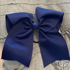 Navy cheer bow